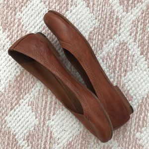 Frye leather slip on